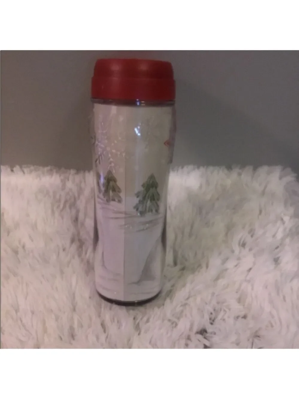 Kohl’s On The Go thermal design travel cup with screw on lid plastic BPA…